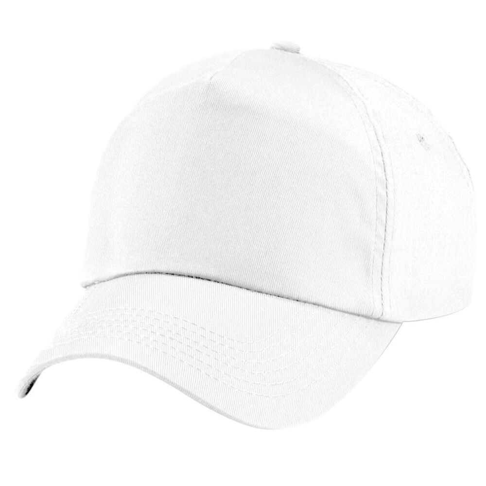 Beechfield Plain Boys /Girls Childrens /Kids Original 5 Panel Baseball Cap /Hat